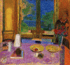 Pin XX Bonnard )ierre Dining Room on the Garden Guggenheim MNY 1934